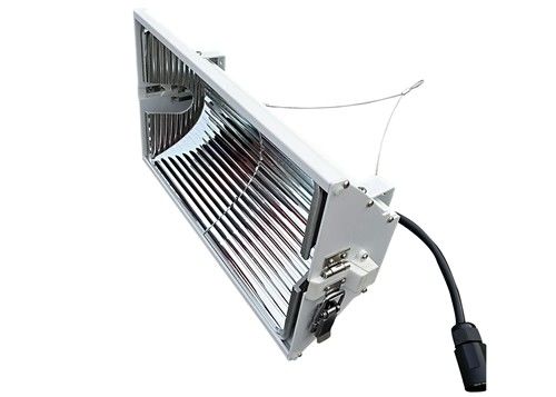 1000W MH διπλή τελειωμένη κουκούλα HPS CDM 630W 268g αργιλίου ανακλαστήρων