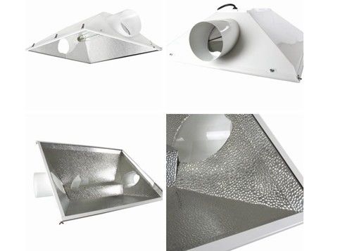 Οι δροσισμένοι αέρας ανακλαστήρες 3XL 400W, 600W HPS MH αυξάνονται την ελαφριά κηπουρική κουκουλών ανακλαστήρων