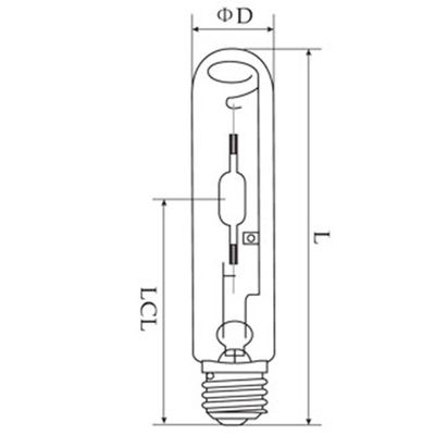 35w 3400LM CMH αυξάνονται τη λάμπα φωτός 50w 70w 100w 150w υδροπονική