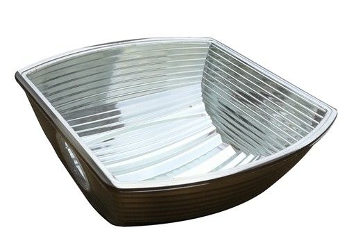 Specular ανακλαστήρας λαμπτήρων οδών βολβών R7S, διπλός τελειωμένος δροσισμένος αέρας ανακλαστήρας γυαλιού