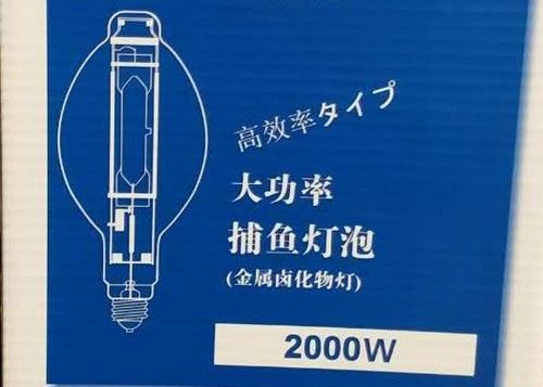 Ο λαμπτήρας ψαριών βολβών BT220 2000w MH ΈΚΡΥΨΕ το λαμπτήρα αλιείας καλαμαριών αλογονιδίων μετάλλων