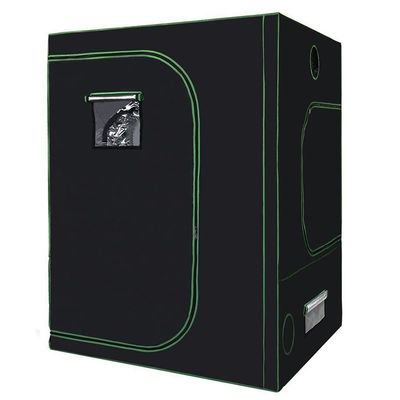 υδροπονικός εσωτερικός Zippered ύψους 200cm αυξάνεται τη σκηνή, 5X5» φορητά αυξάνονται το ύφασμα σκηνών 600D