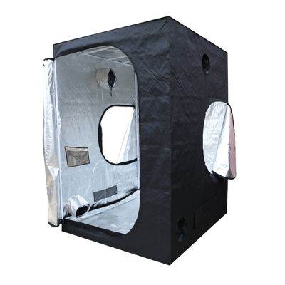 υδροπονικός εσωτερικός Zippered ύψους 200cm αυξάνεται τη σκηνή, 5X5» φορητά αυξάνονται το ύφασμα σκηνών 600D