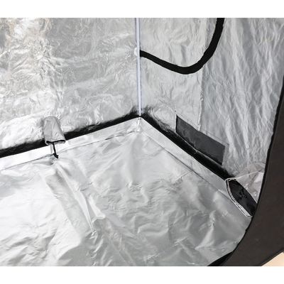 υδροπονικός εσωτερικός Zippered ύψους 200cm αυξάνεται τη σκηνή, 5X5» φορητά αυξάνονται το ύφασμα σκηνών 600D
