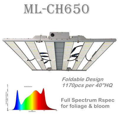 Οι οδηγήσεις θερμοκηπίων φραγμών RikoLite 650W 1820umol/S 6 αυξάνονται τα φω'τα