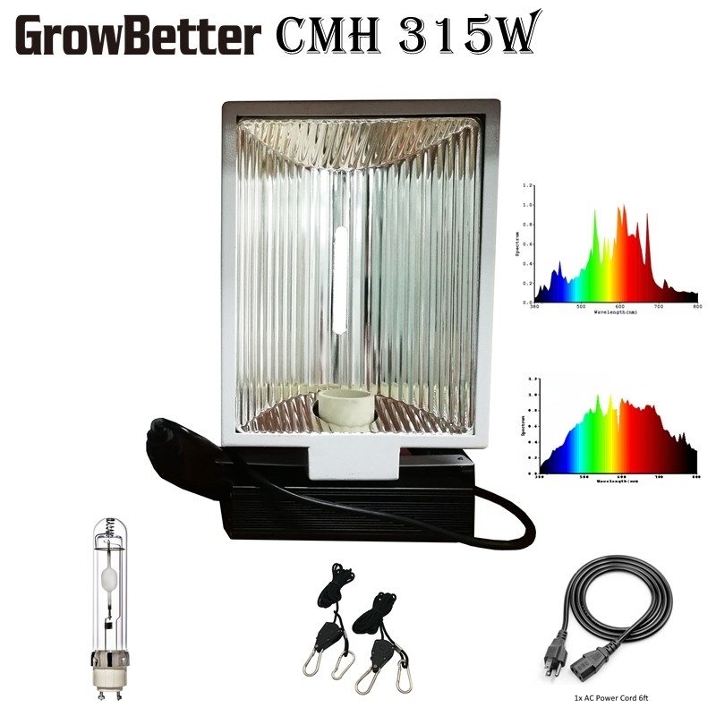 Η κάλυψη 3 " X3 315W CMH αυξάνεται τα φω'τα για τις εγκαταστάσεις φυλλώματος εσωτερικές αυξάνεται το φωτισμό δωματίων